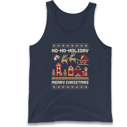 Have Yourself a HO HO HOLIDAY Christmas Tank Top