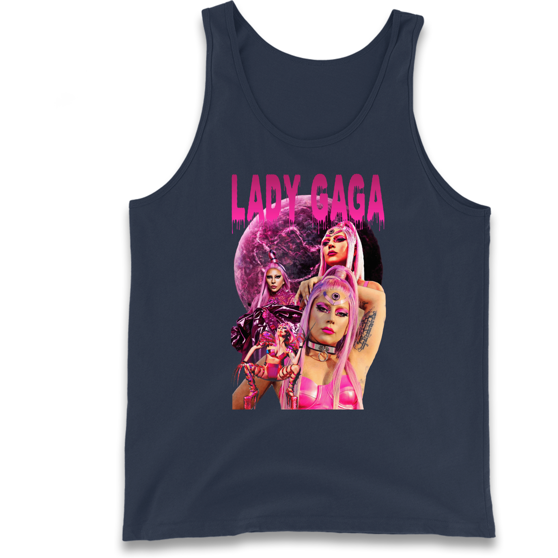 Lady GaGa Pink Tank Top