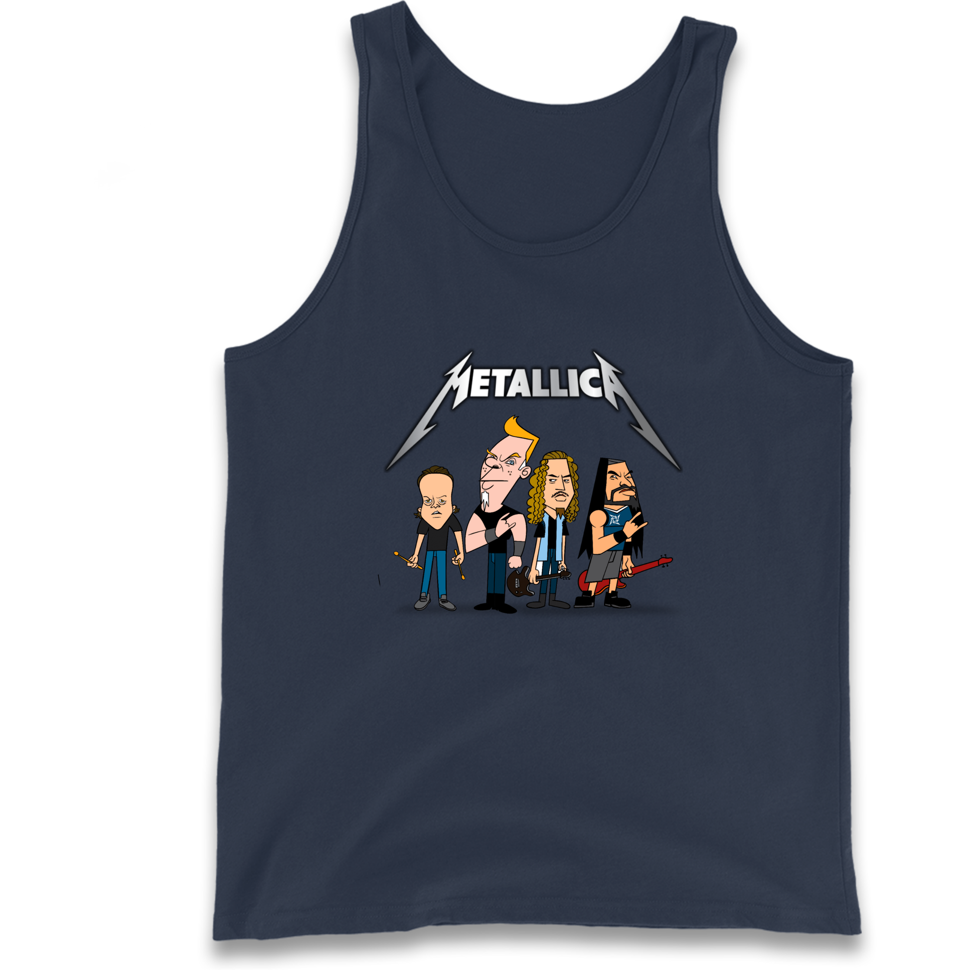 Metallica Cartoon Tank Top