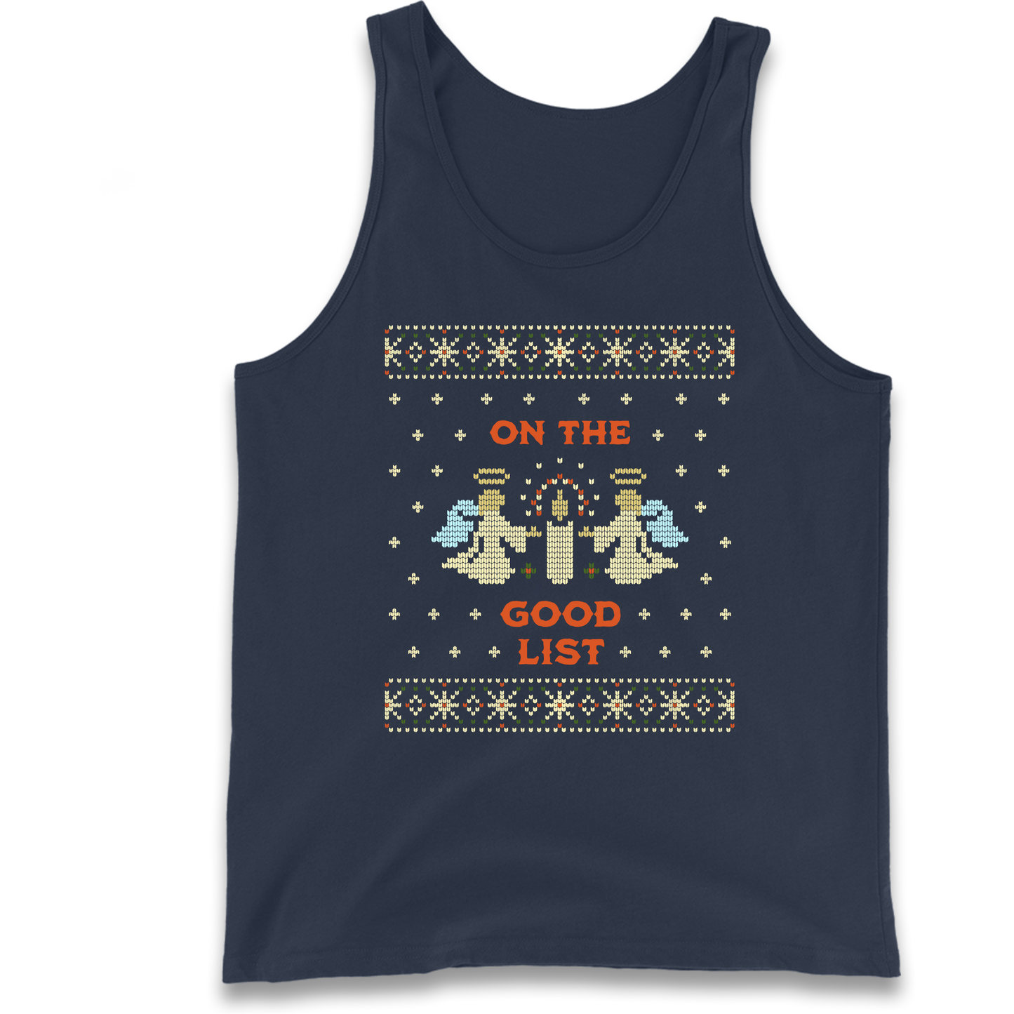 On The Good List Christmas Tank Top