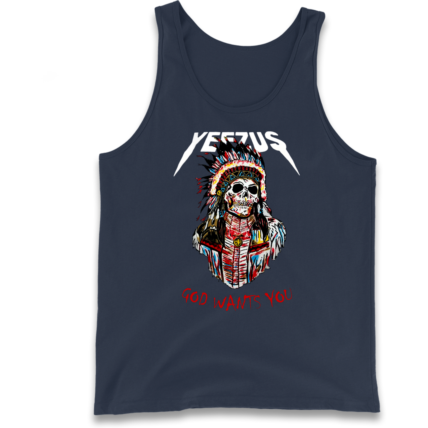 Yeezus God Wants You Tank Top