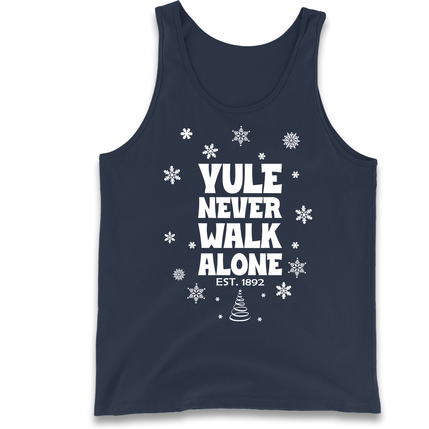 Yule Never Walk Alone Liverpool Christmas Tank Top