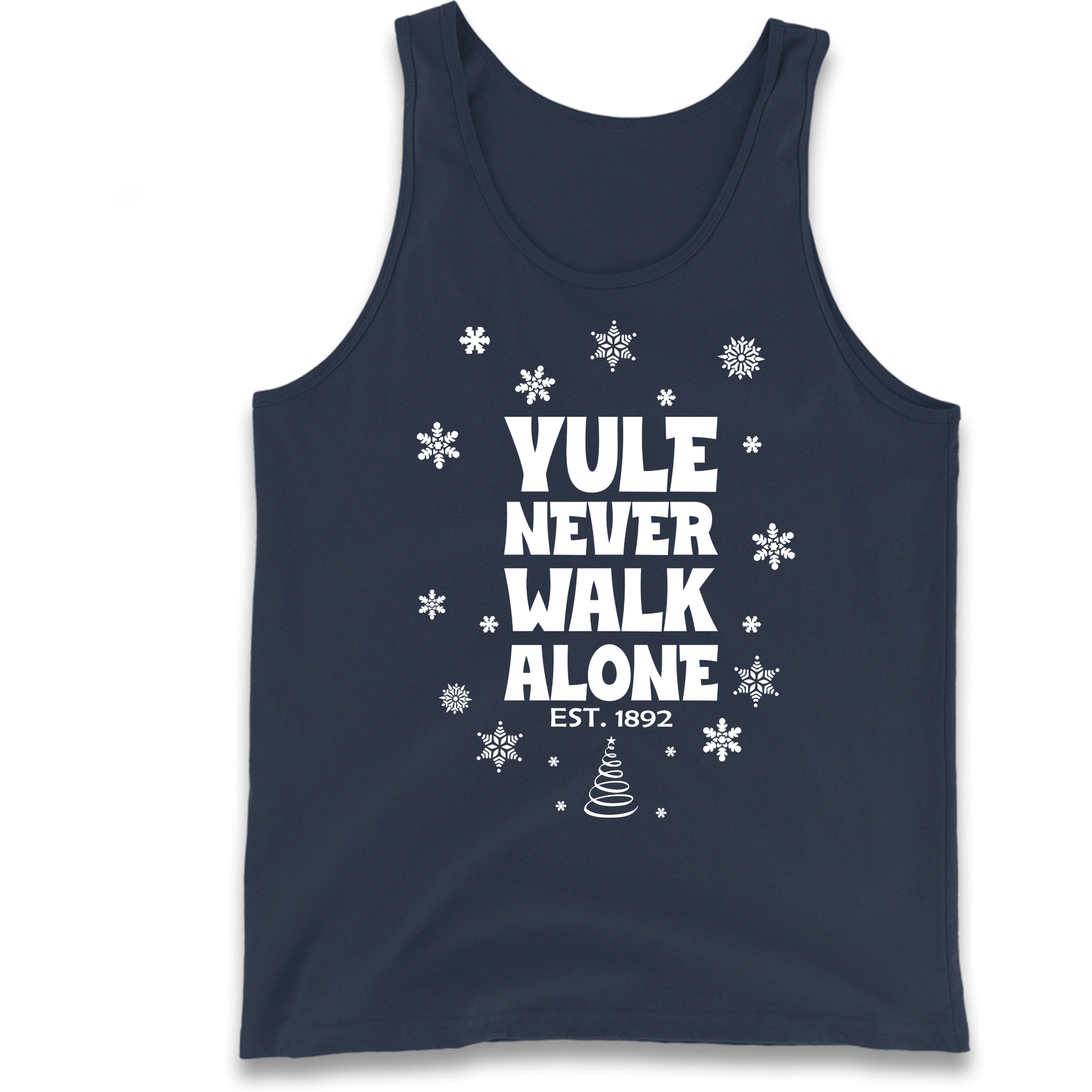 Yule Never Walk Alone Liverpool Christmas Tank Top