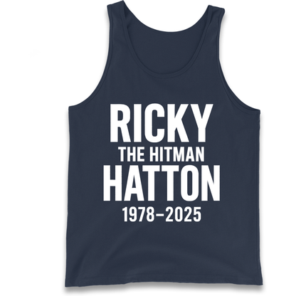Ricky The Hitman Hatton 1978 2025 Tank Top