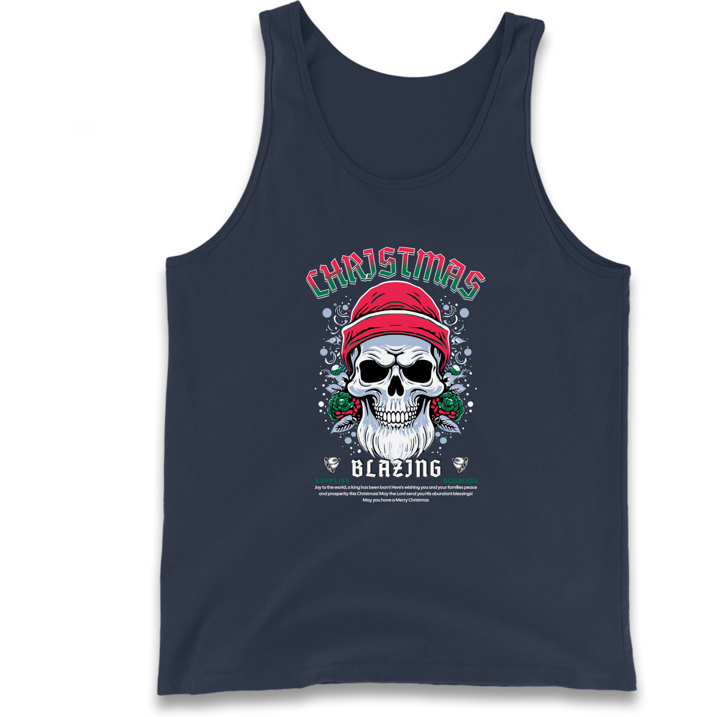 Christmas Blazing Tank Top