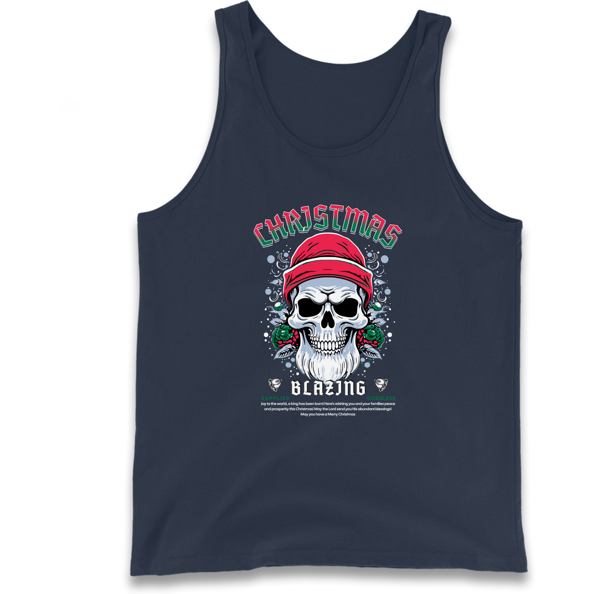 Christmas Blazing Tank Top