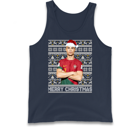 Merry Christmas Ronaldo Tank Top
