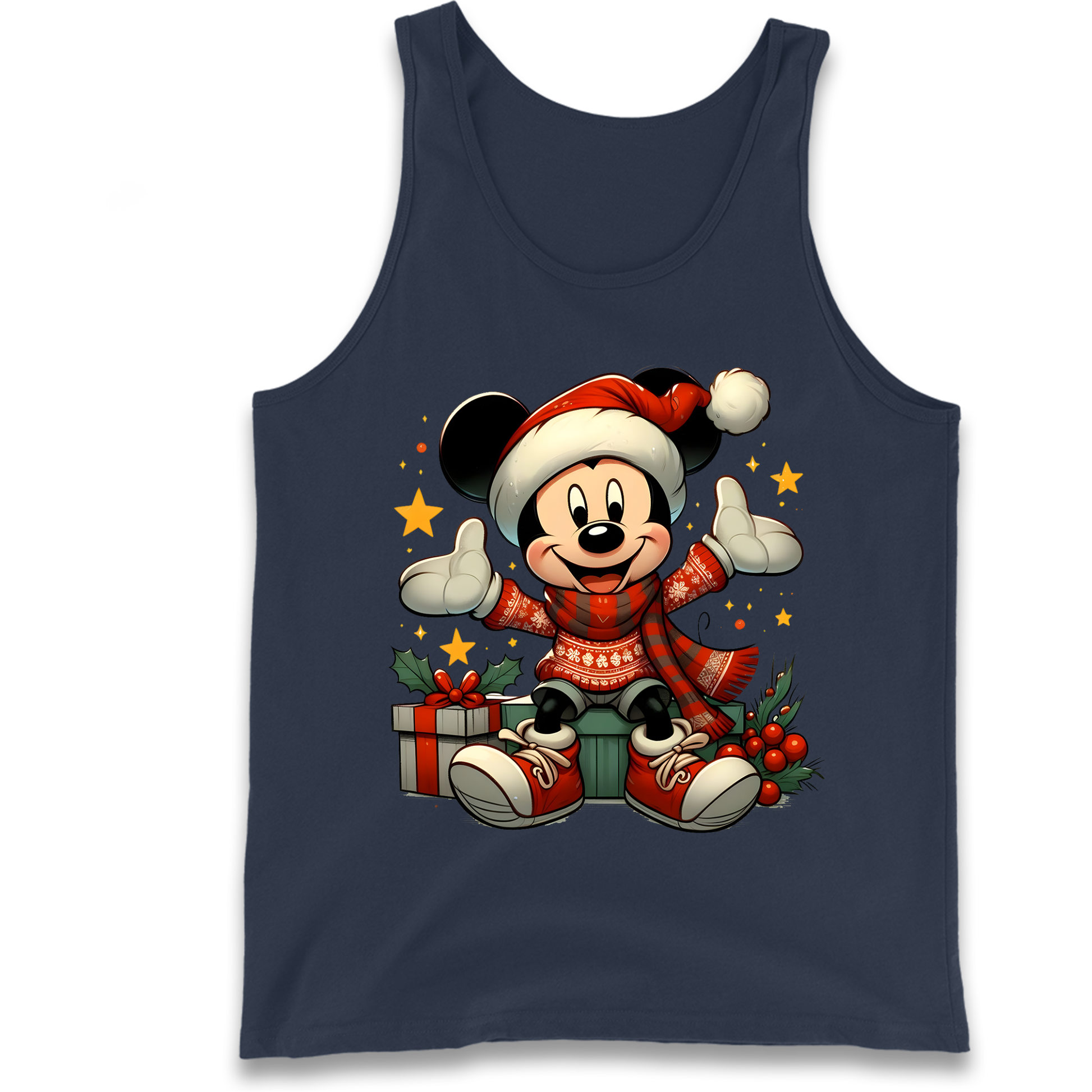 Micky Mouse Christmas Tank Top