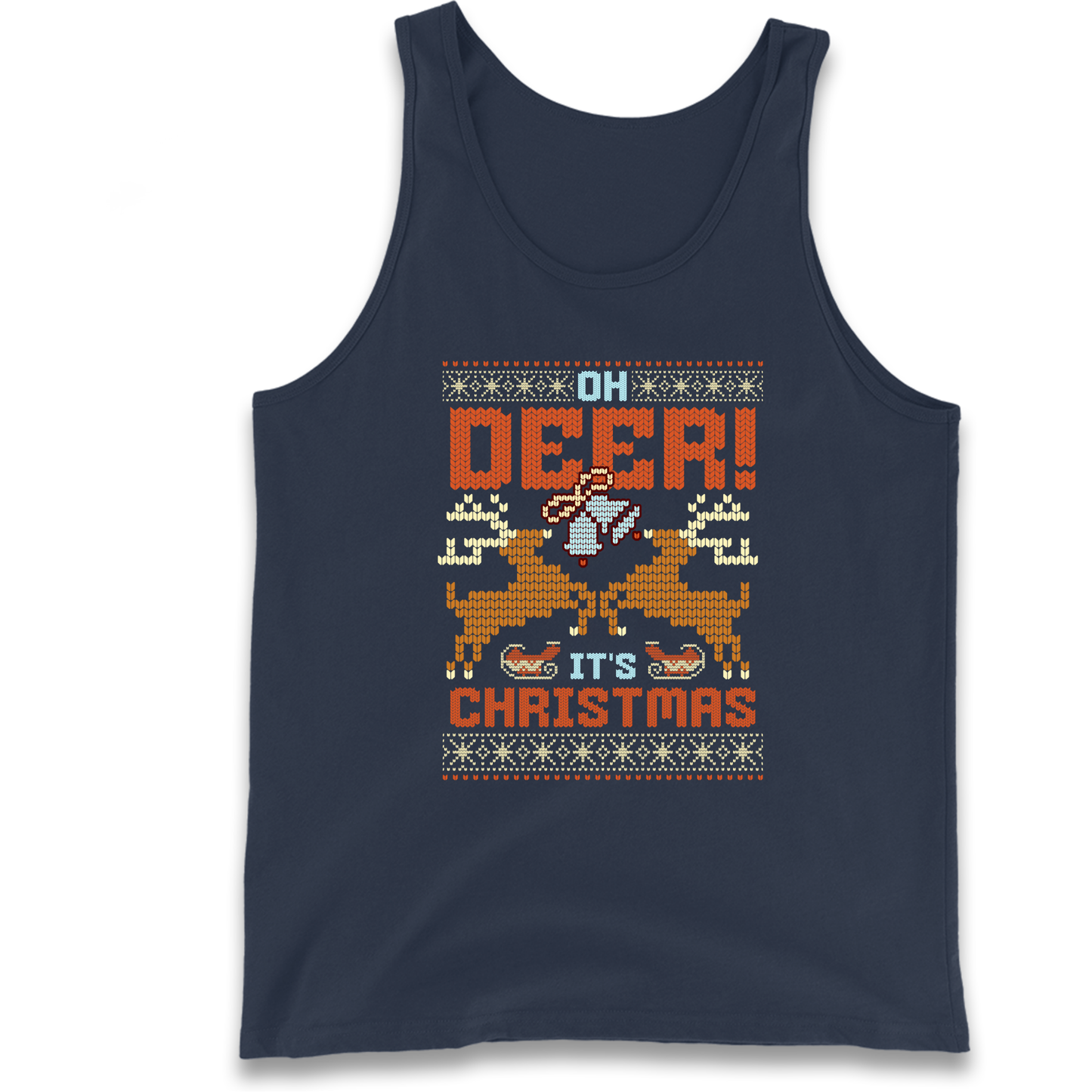 Oh Deer its Christmas Tank Top