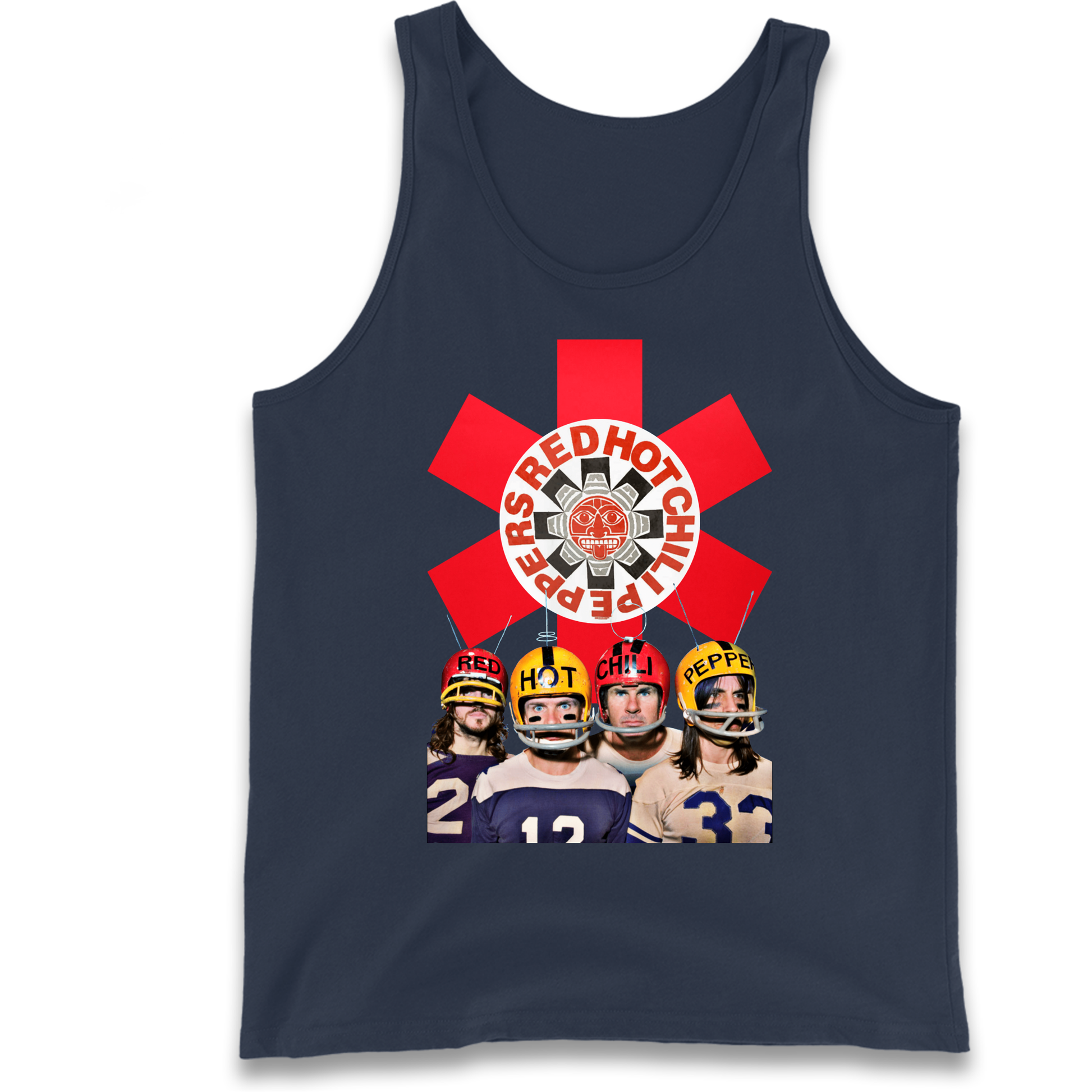 Red Hot Chilli Peppers American Football Tank Top