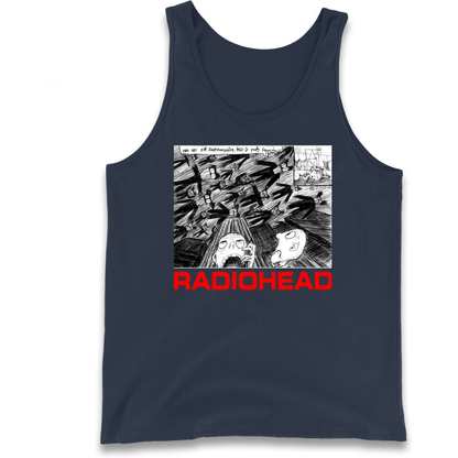 Radiohead We Are Not Screaming Tank Top