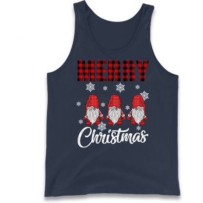 Merry Knomes Christmas Tank-Top