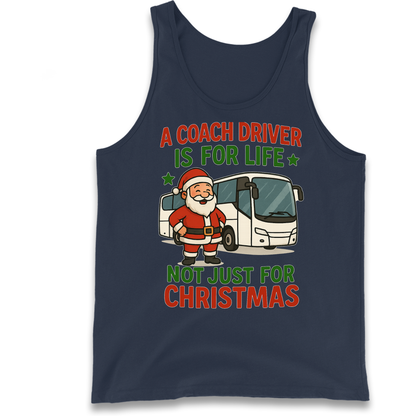 Coach Driver Christmas Tank Top