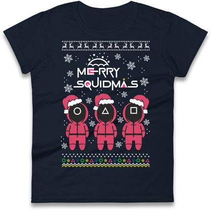 merry Squidmas Ladies Shirt