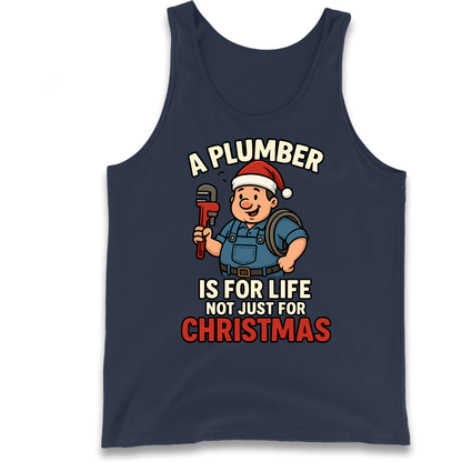 Plumber Christmas Tank Top