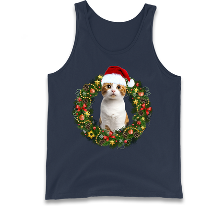 Cat Christmas Tank Top
