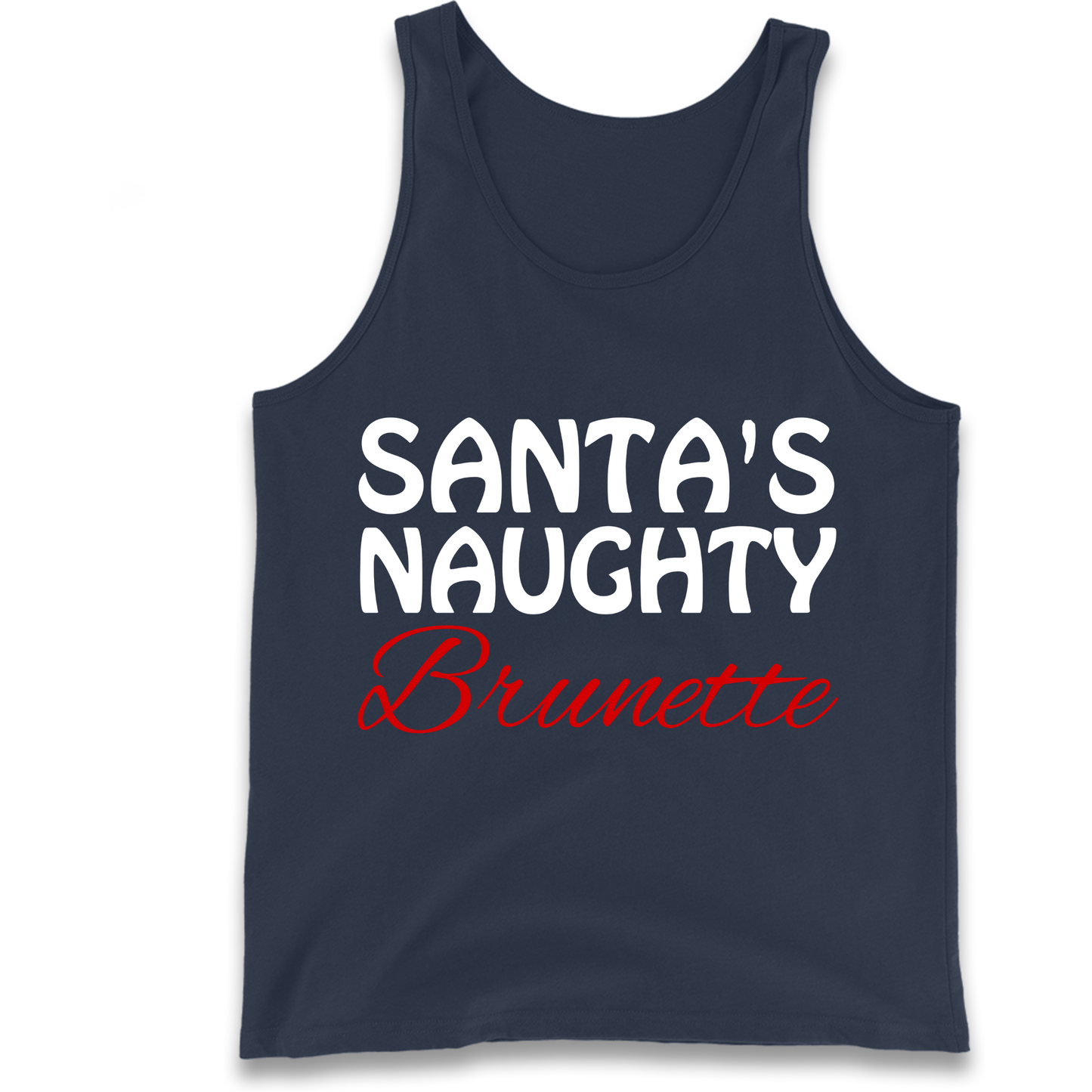Naughty Brunette Tank-Top