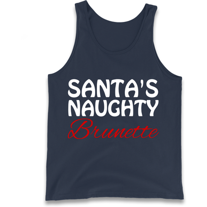 Naughty Brunette Tank-Top