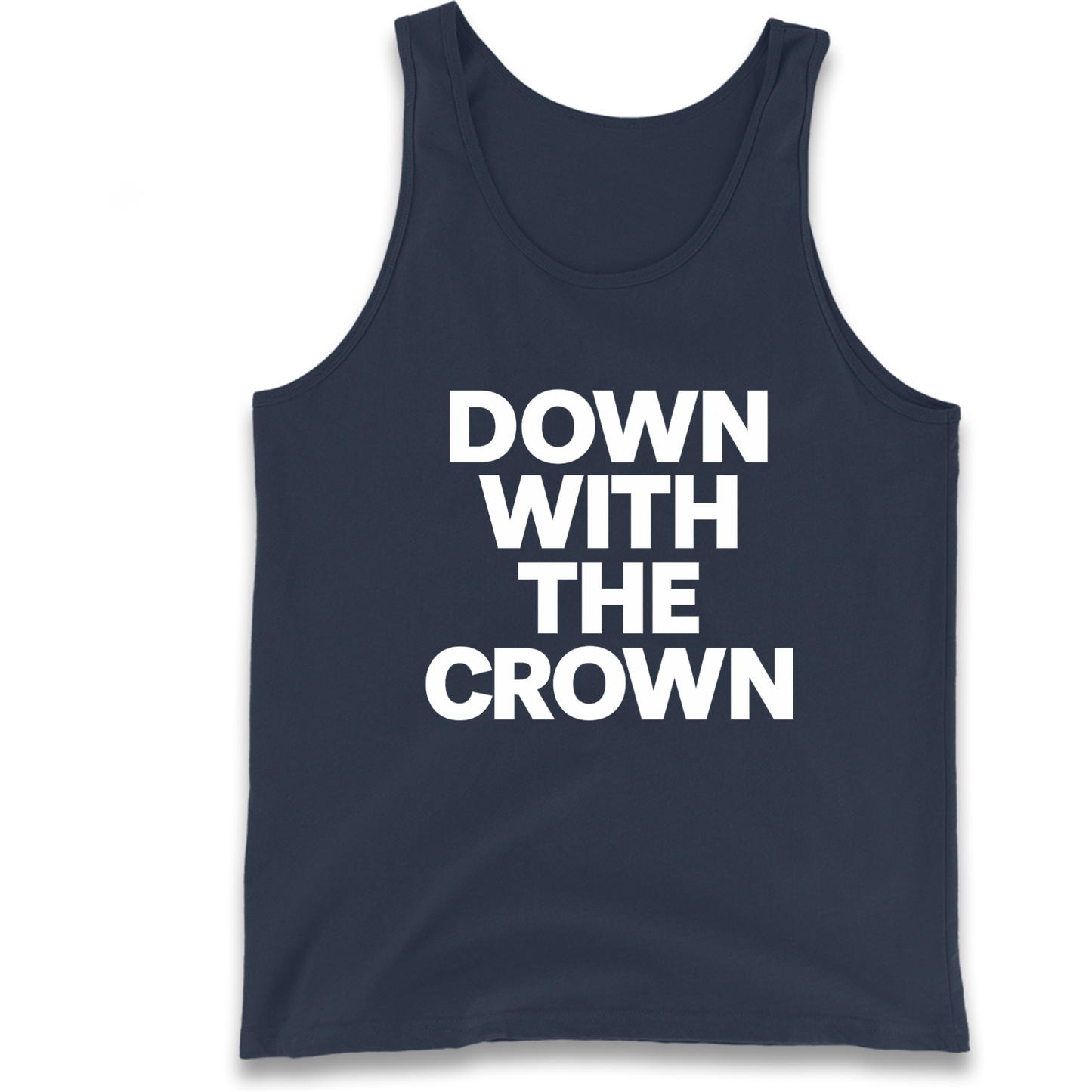 DOWN WITH THE CROWN Tank Top