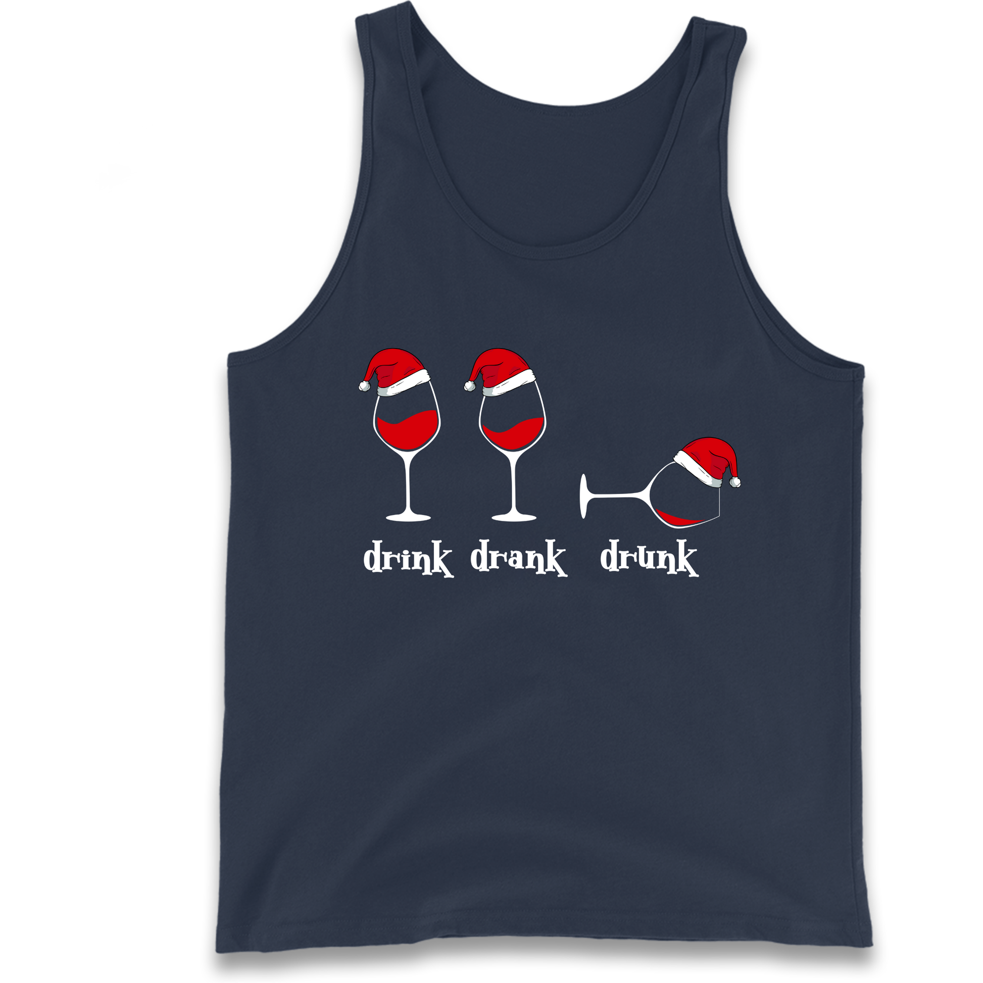 Drink Drank Drunk Tank-Top