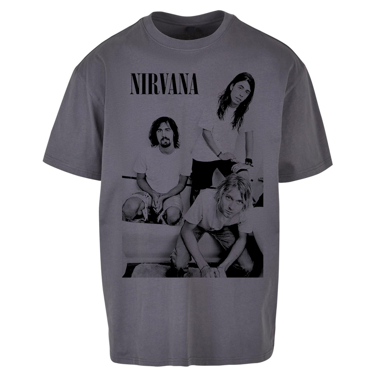 Nirvana Band Oversized T Shirt