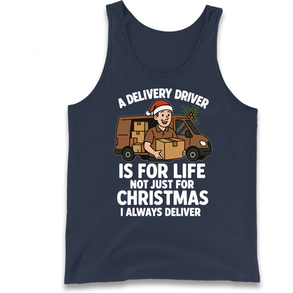 Delivery Driver Christmas Tank Top