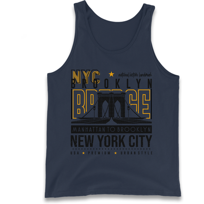 NYC Brooklyn Bridge Tank Top