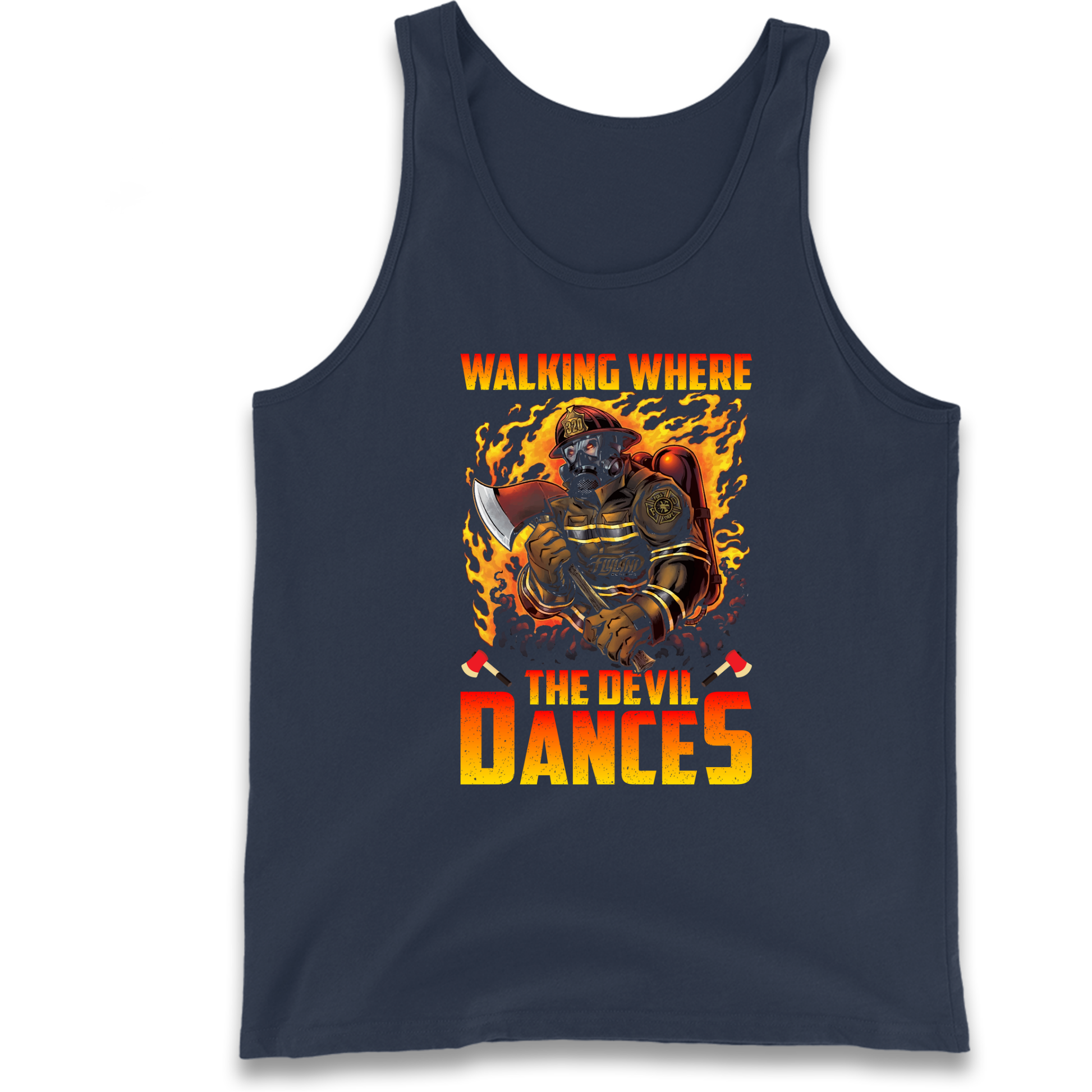 Walking Where The Devil Dances Tank Top