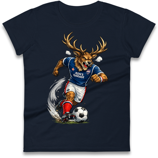 Classic Ross County 1991 Football Ladies Shirt