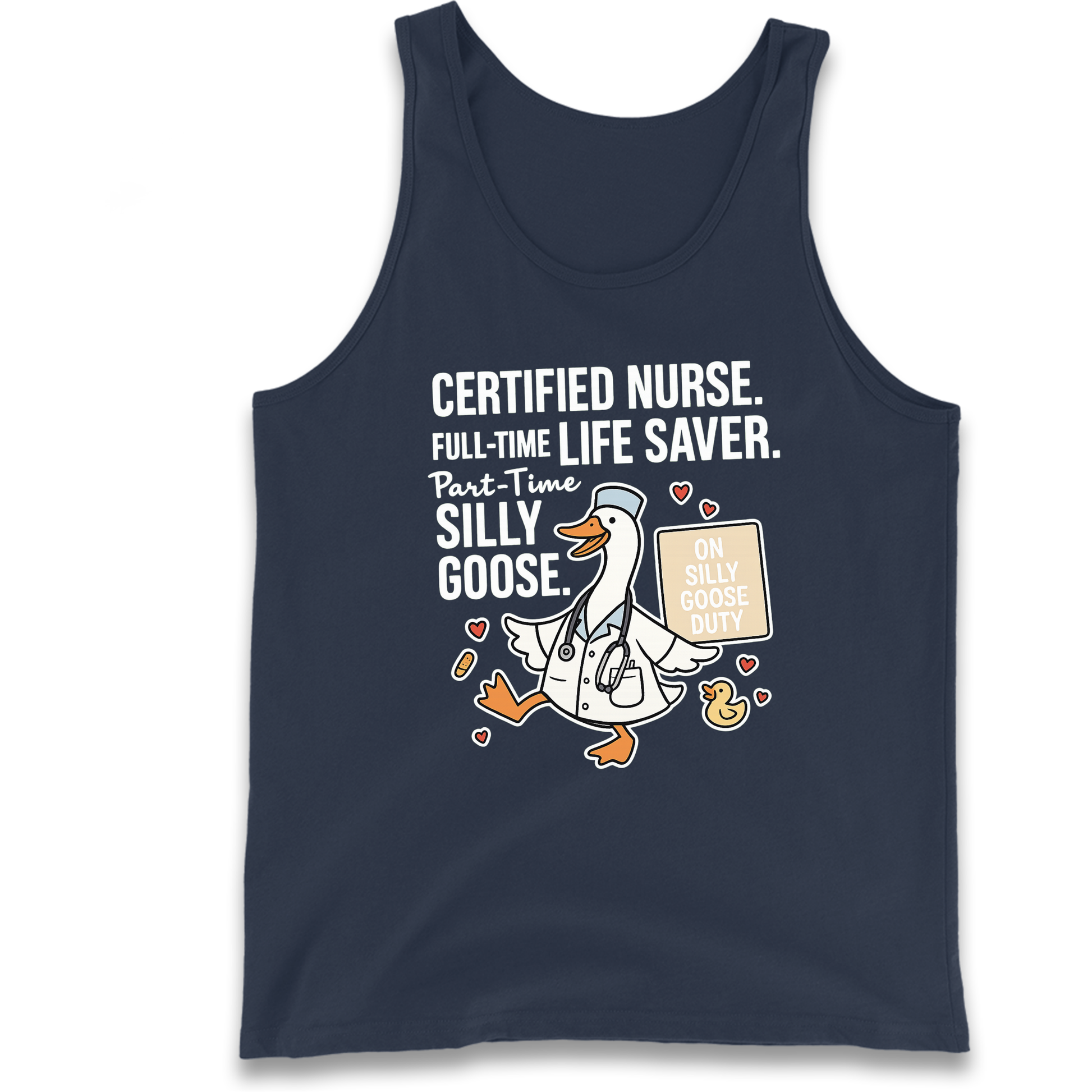 Full Time Nurse Part Time Silly Goose Tank Top