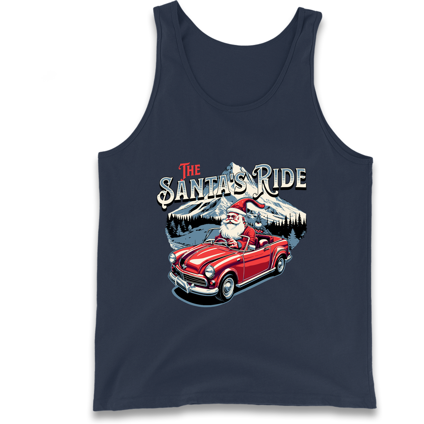 The Santas Ride Christmas Tank Top