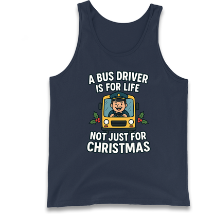 Bus Driver Christmas Tank Top