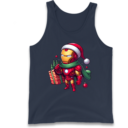 Ironman Santa Tank Top