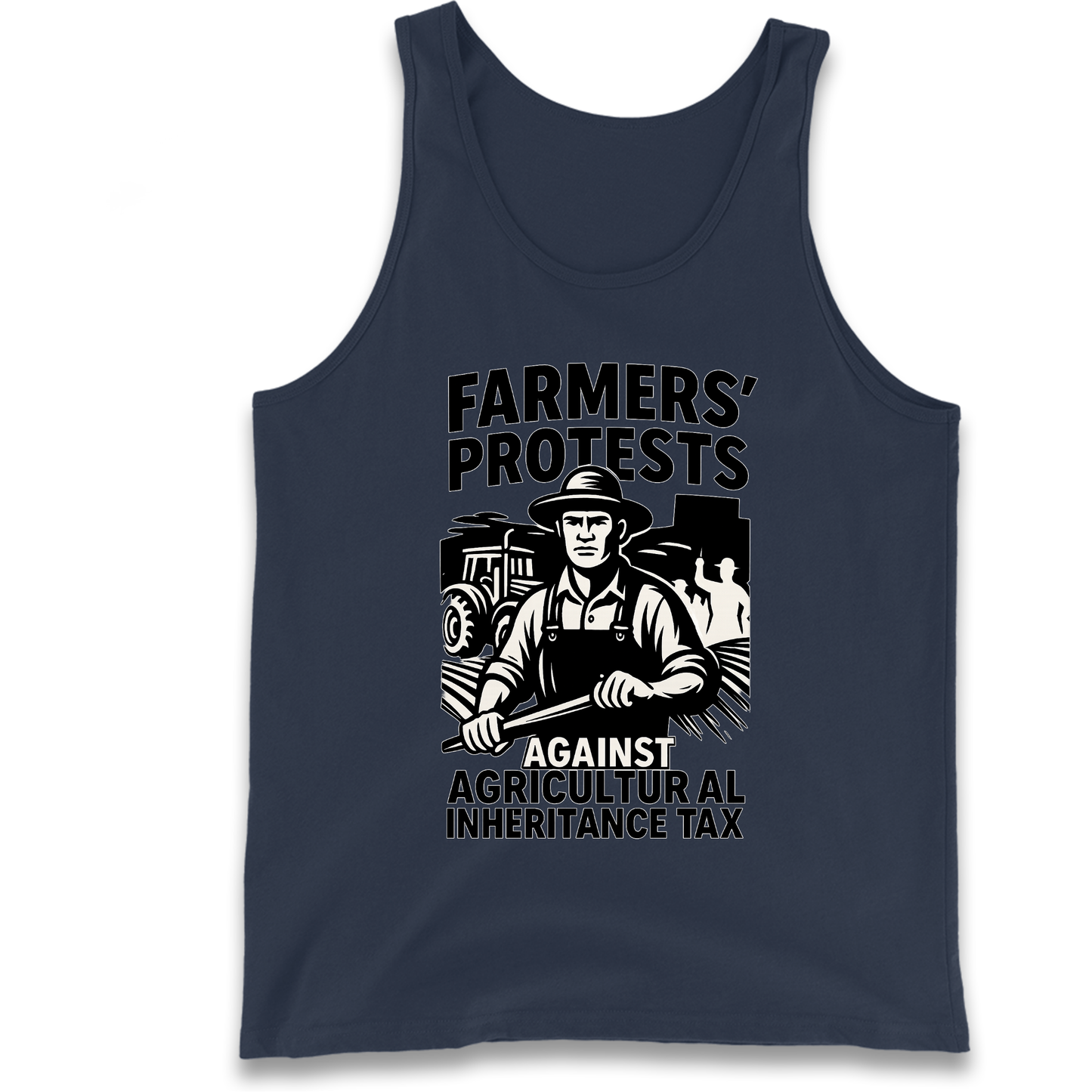 Farmers’ Protests Against Agricultural Inheritance Tax Tank Top