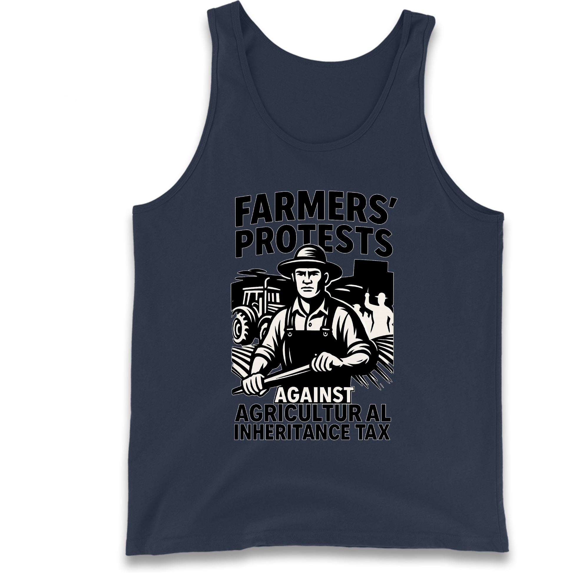 Farmers’ Protests Against Agricultural Inheritance Tax Tank Top