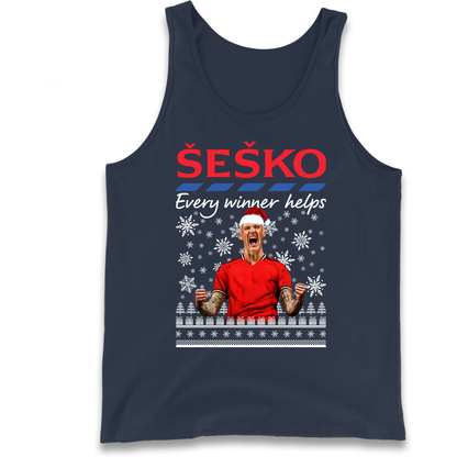 Benjamin Sesko Christmas Tank-Top