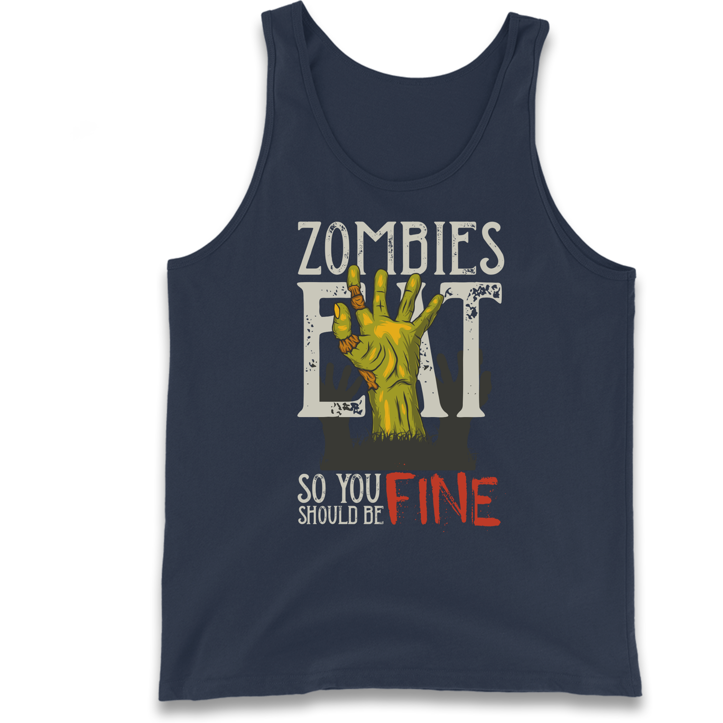 Zombies Eat Tank Top
