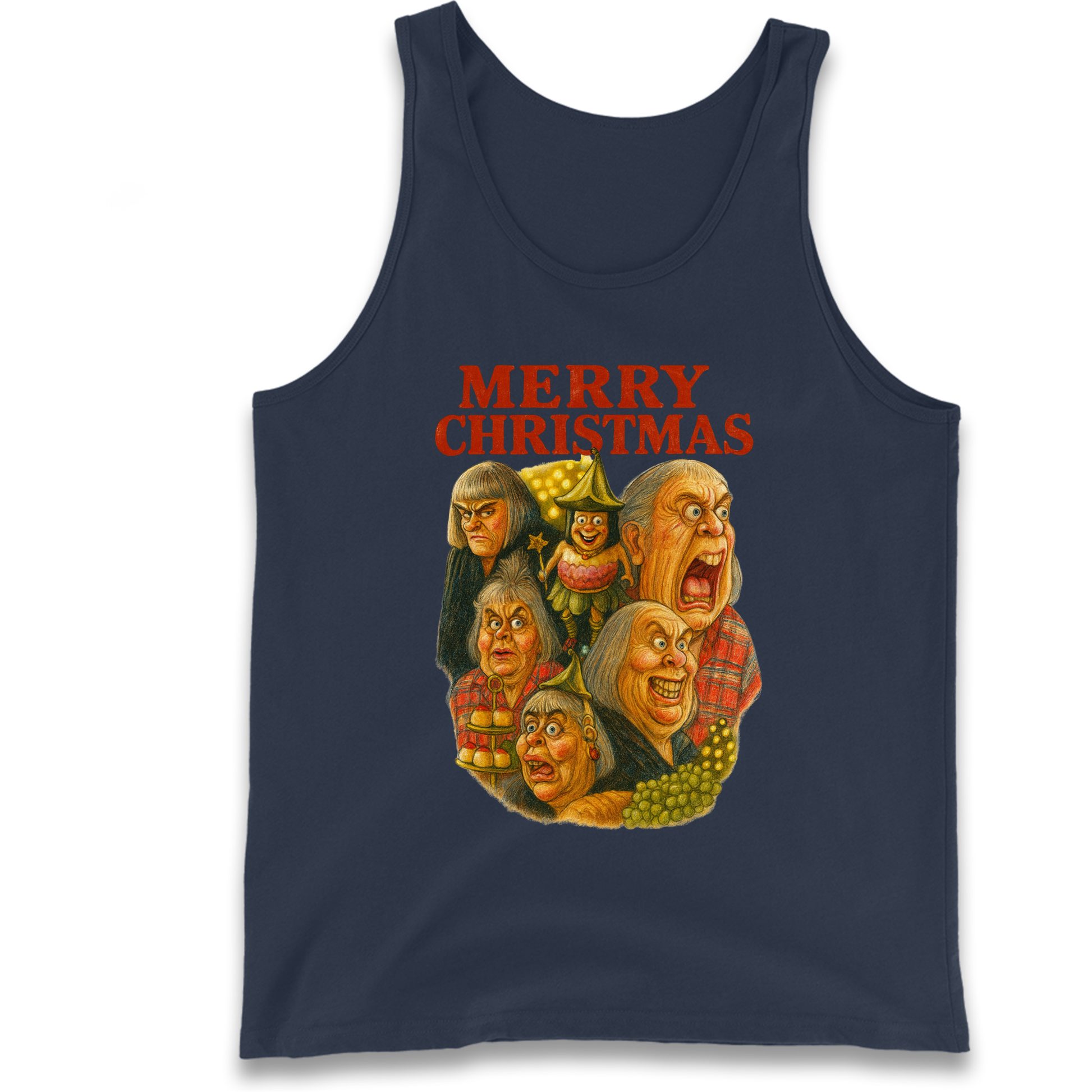 M&S Christmas Food 2025 Advert Tank Top