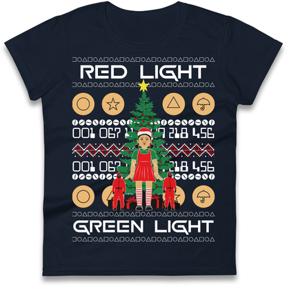 Squid Game Christmas Ladies Shirt