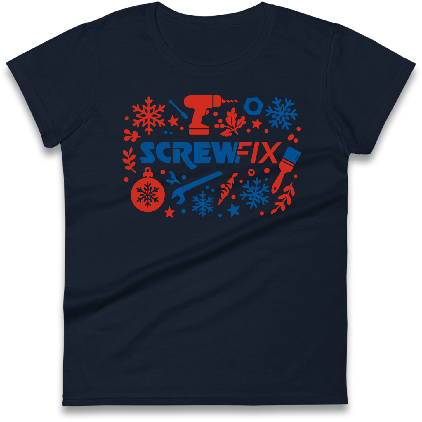 Screwfix Christmas Ladies Shirt