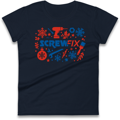 Screwfix Christmas Ladies Shirt