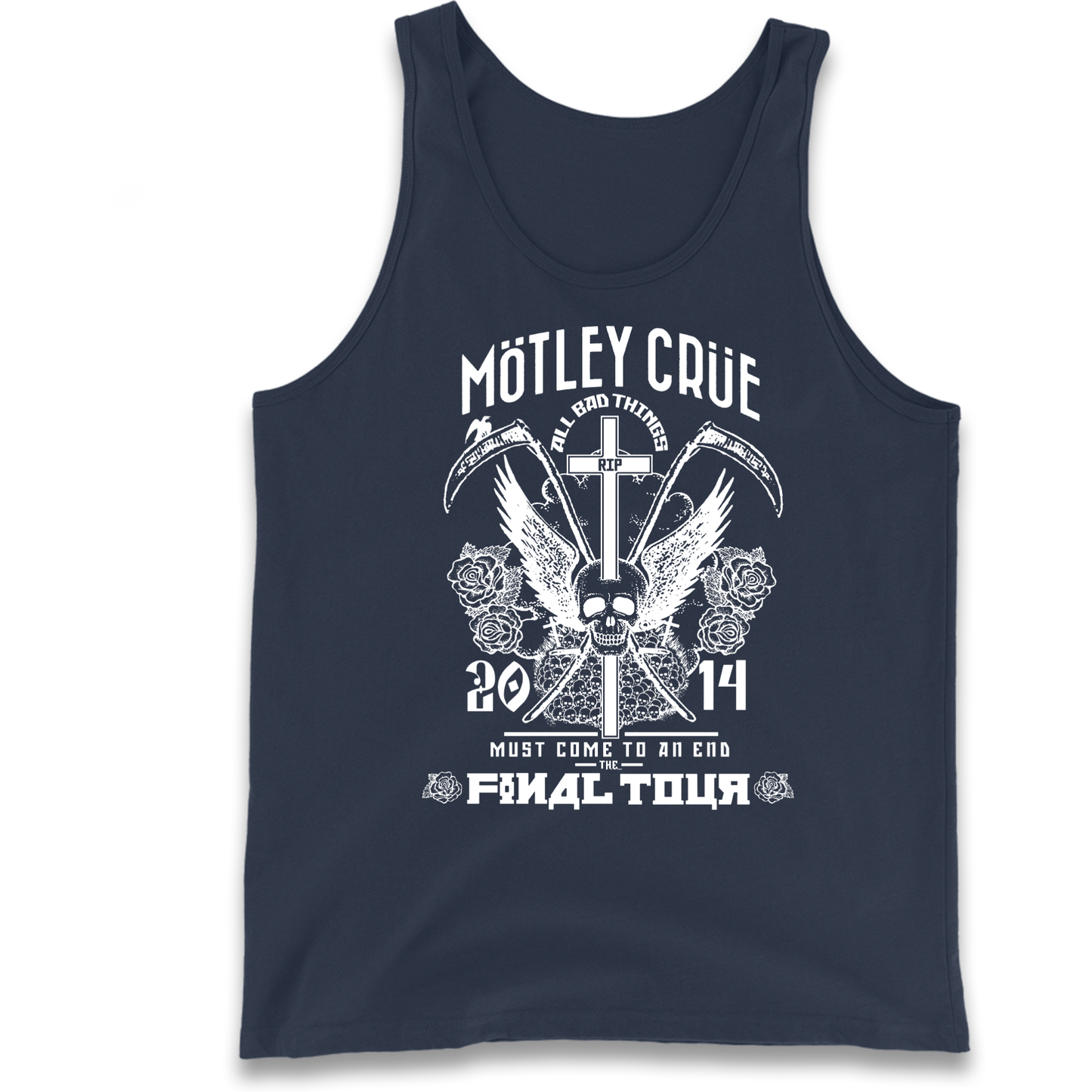 Motley Crue All Bad Things Tank Top