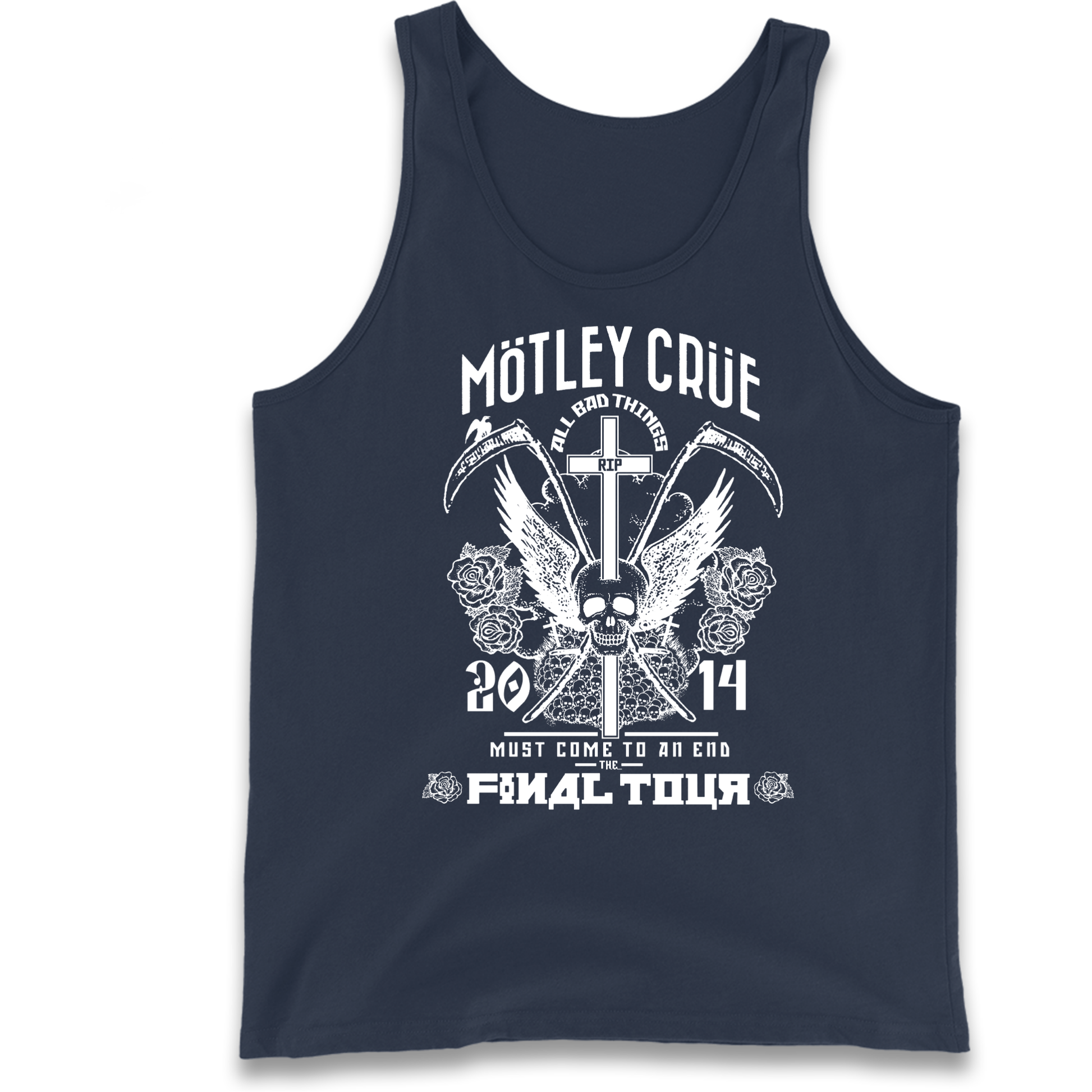 Motley Crue All Bad Things Tank Top