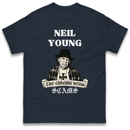 Neil Young and the Chrome Hearts T Shirt 