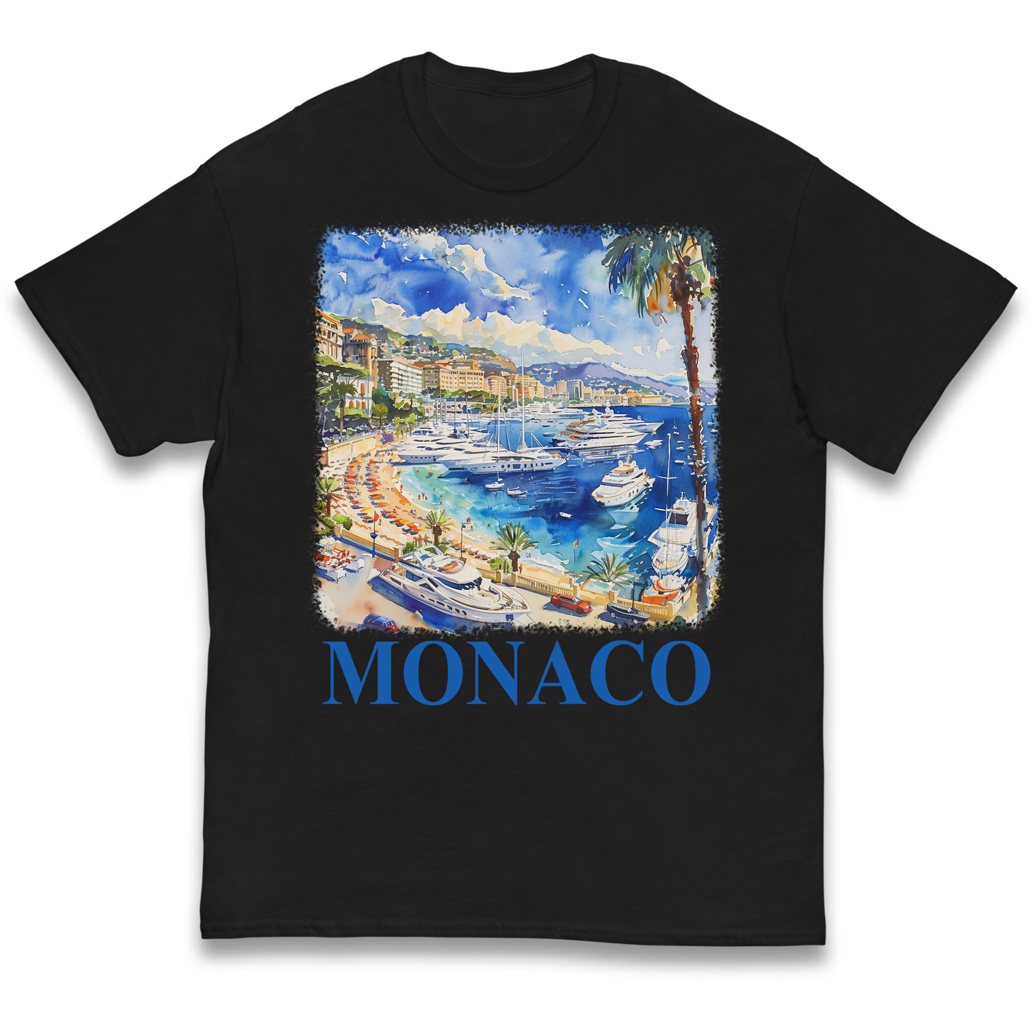 Monaco Painting kids t shirt