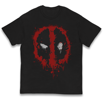 Marvel Deadpool Splatter Icon kids t shirt