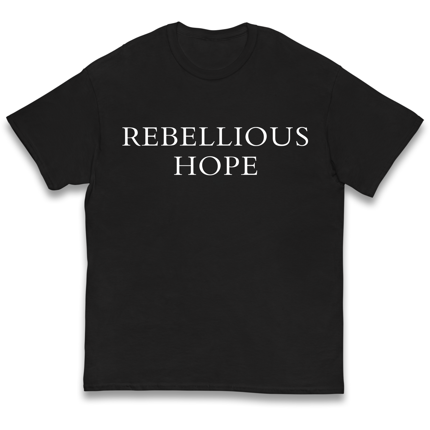 Rebellious Hope Embroidered kids t shirt