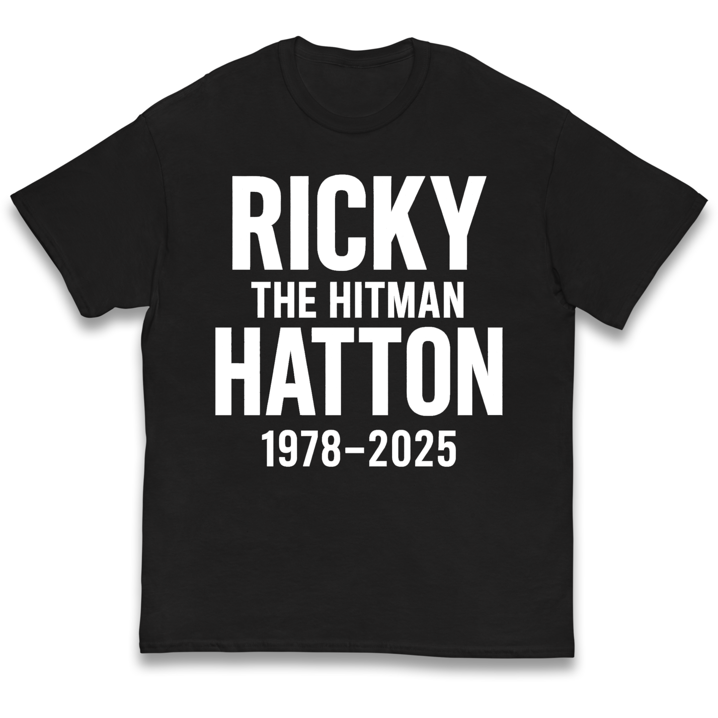 Ricky The Hitman Hatton 1978 2025 kids t shirt