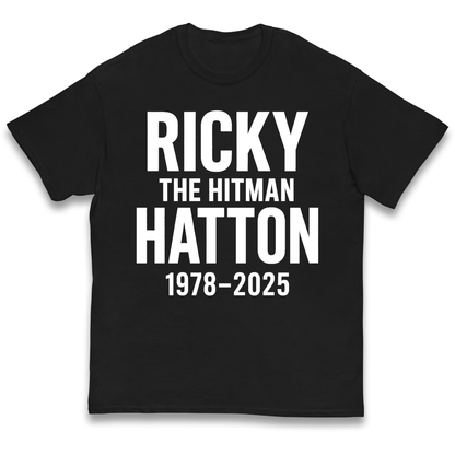 Ricky The Hitman Hatton 1978 2025 kids t shirt