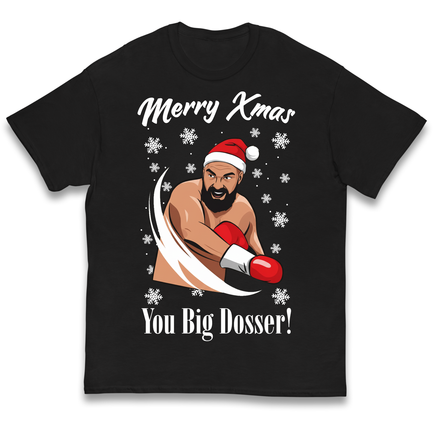 Tyson Fury Christmas Kids T Shirt